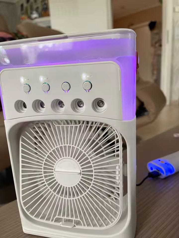 Customer photo review of ClimaFlow™ – Ventilateur Rafraîchissant 3-en-1 Portable