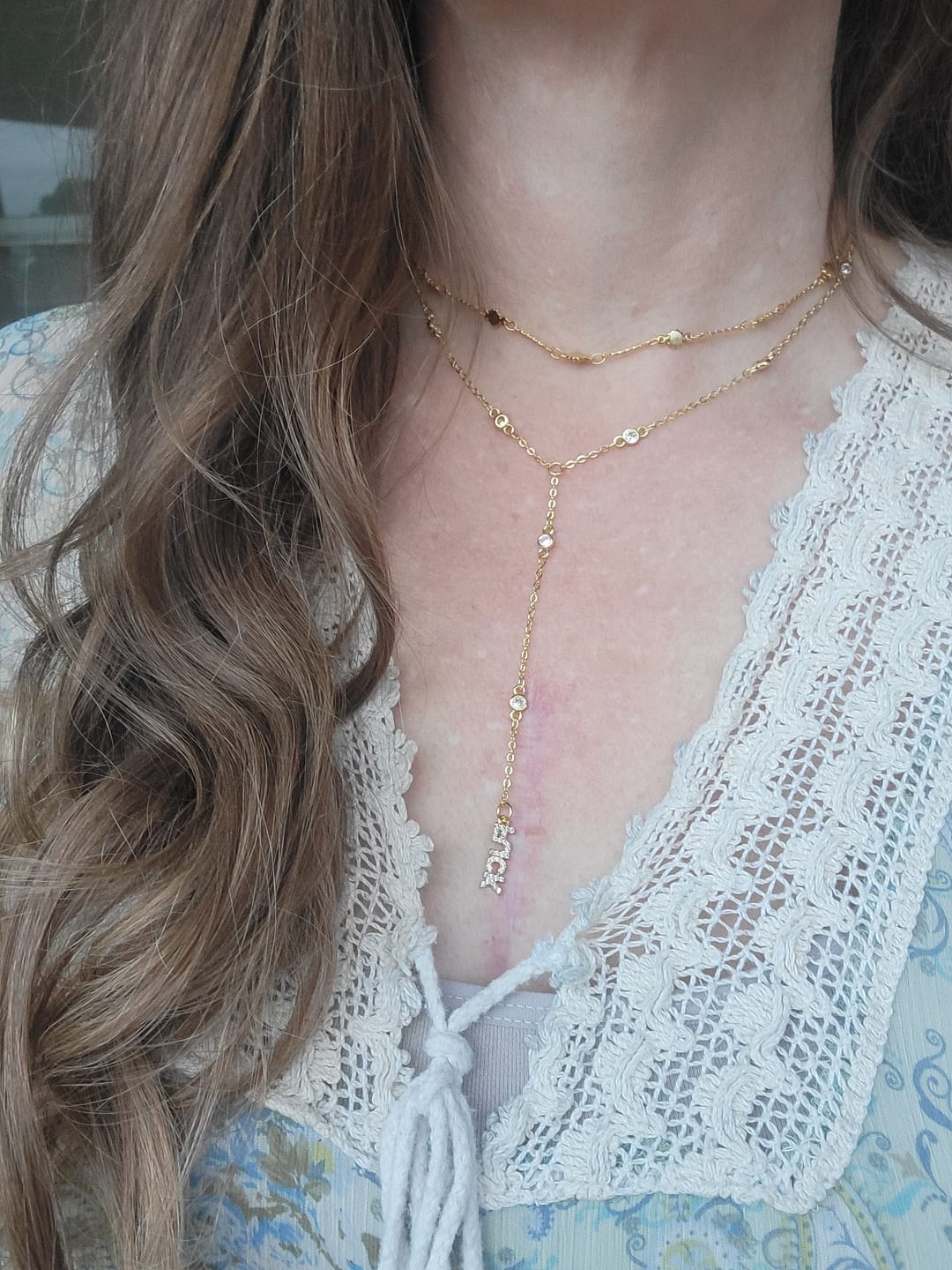 Customer photo review of Fuck Necklace