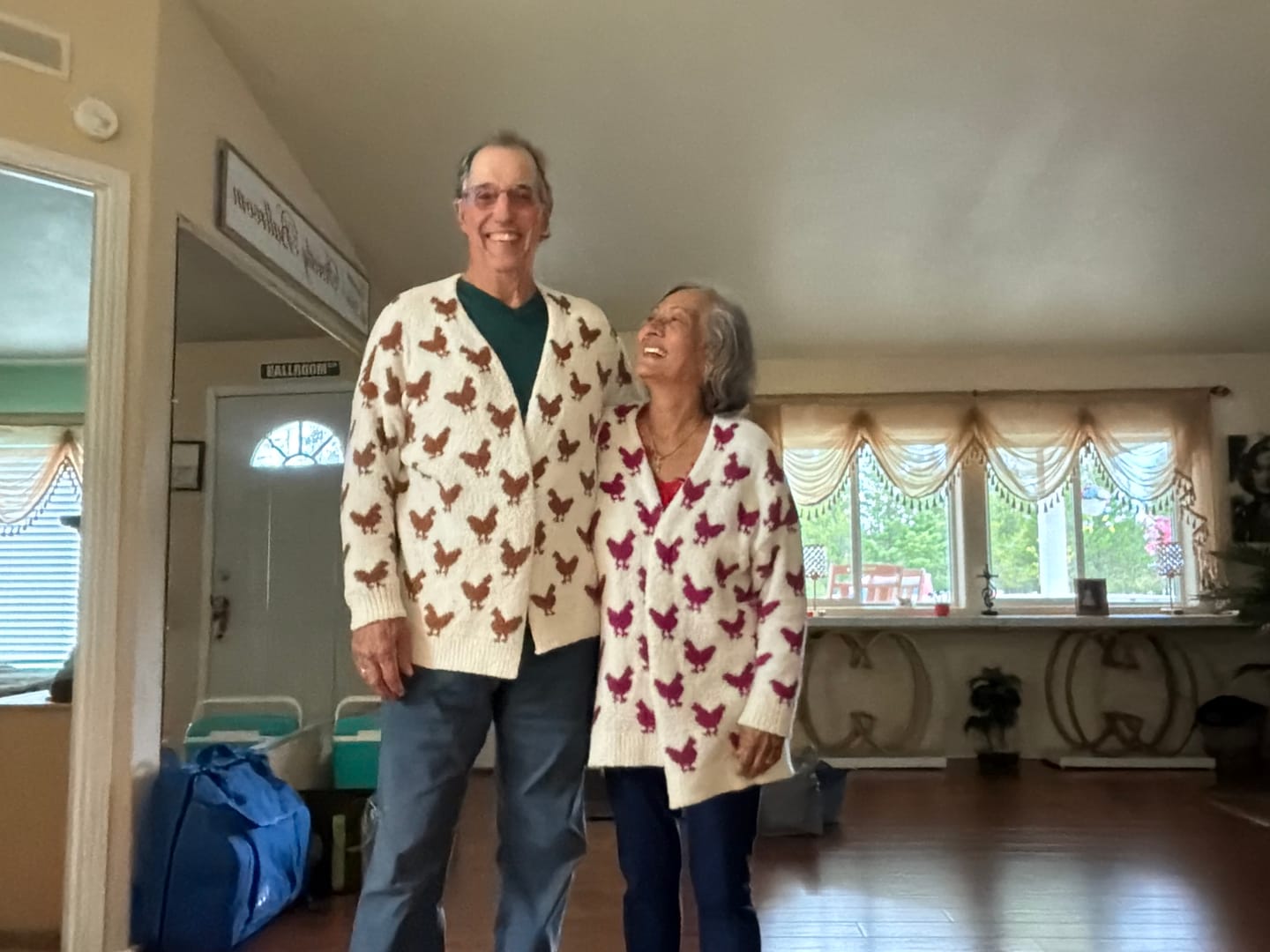 Customer photo review of Chicken Luxe Cardigan