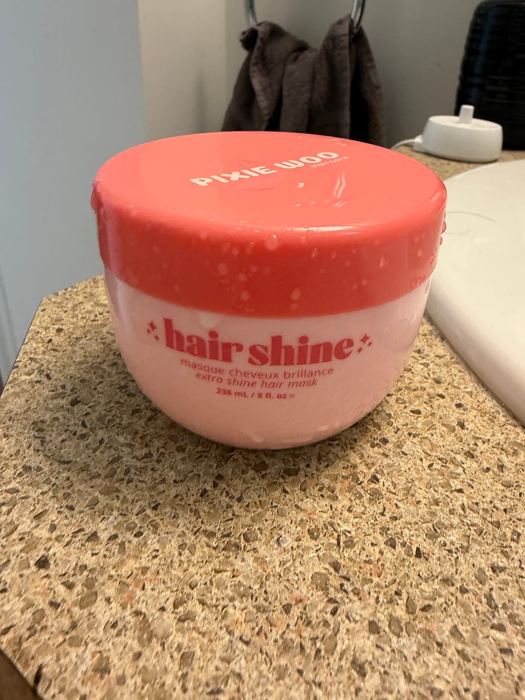 Customer photo review of Extra shine hair mask - Coco Cherry