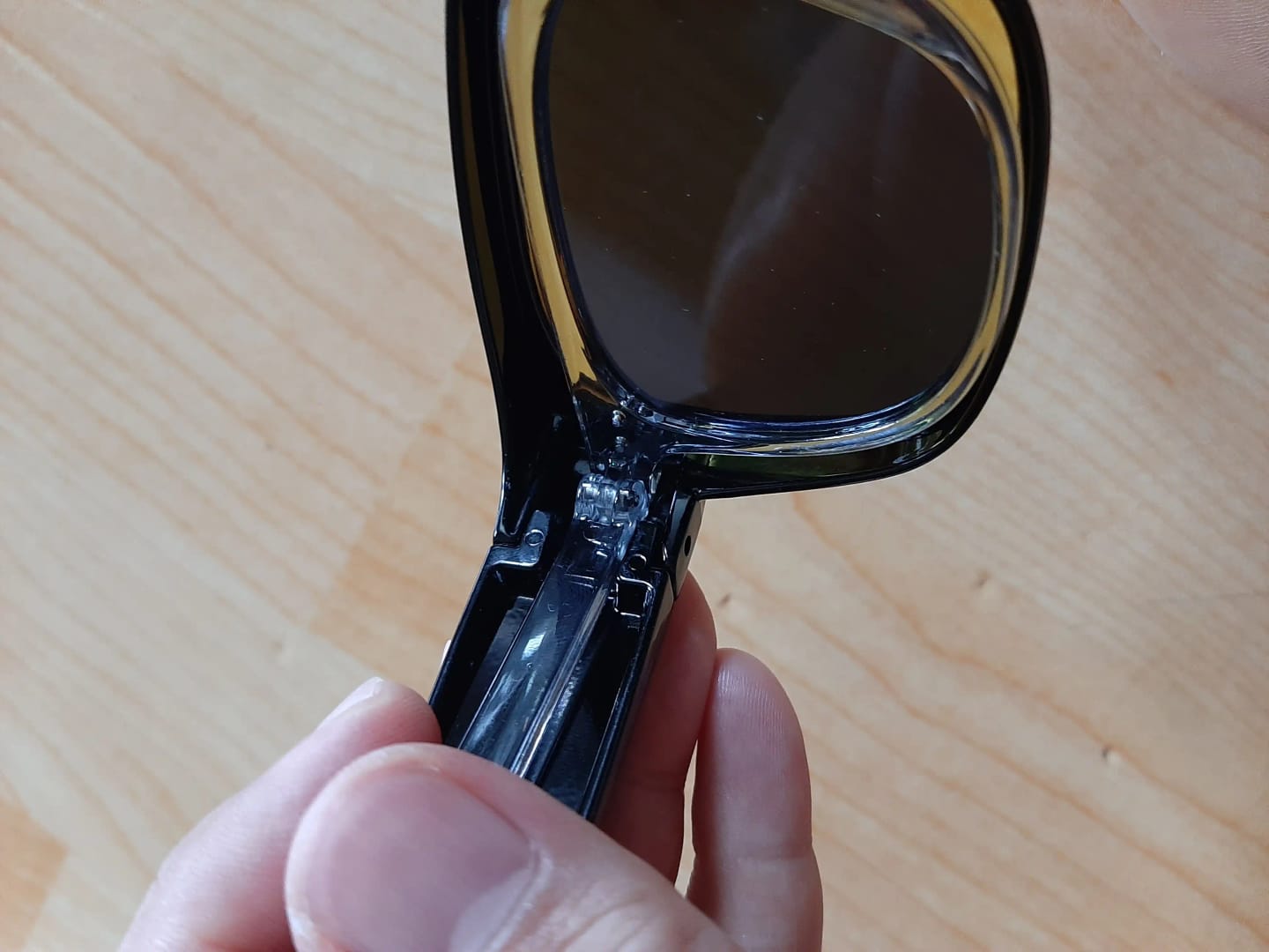 Customer photo review of ShadeEase™ Fit Over Polarized Sunglasses