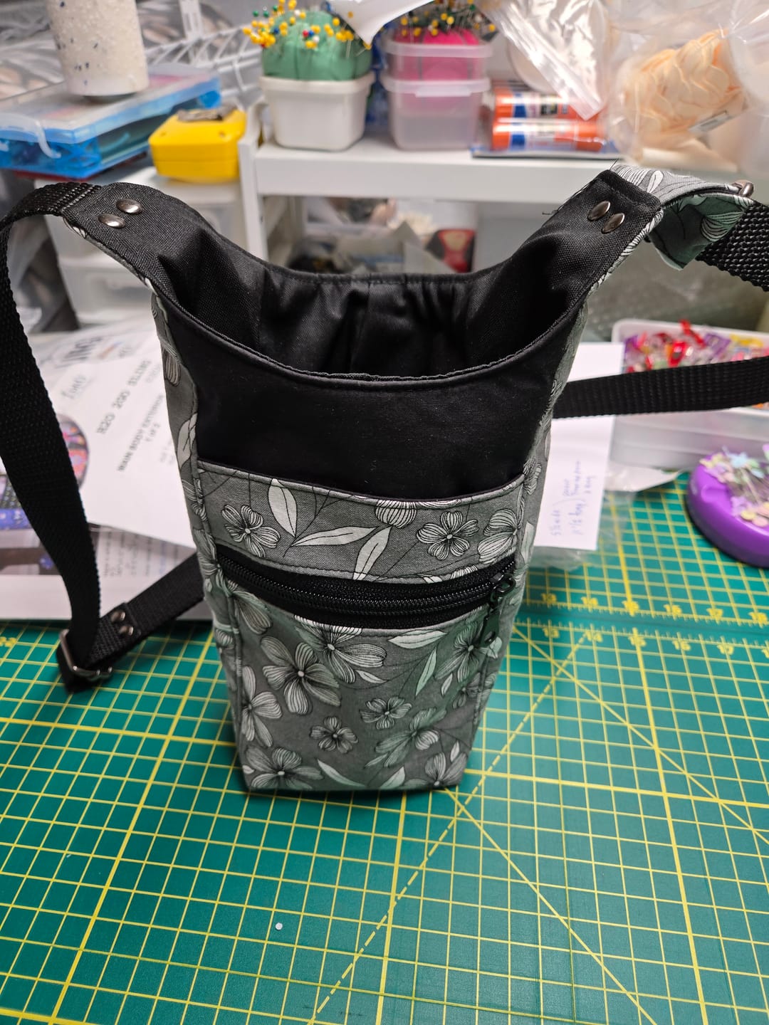 Customer photo review of Black - Lightweight Water Resistant Canvas