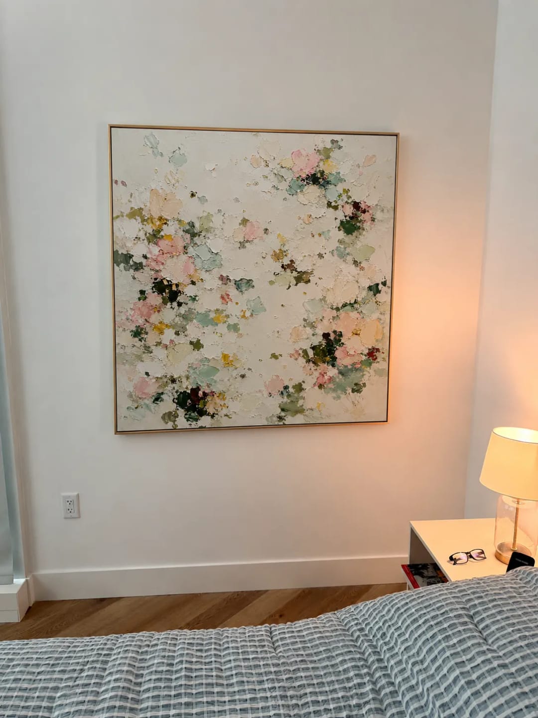 Customer photo review of Soft Blossom Floral Wall Art