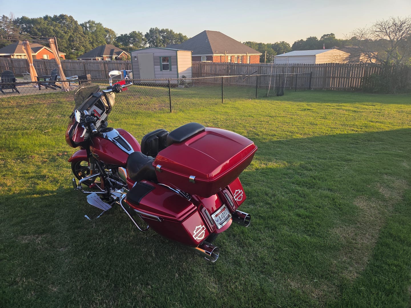Customer photo review of Detachable King Tour Trunk Pack For ‘14-’25 Touring | Mocardine