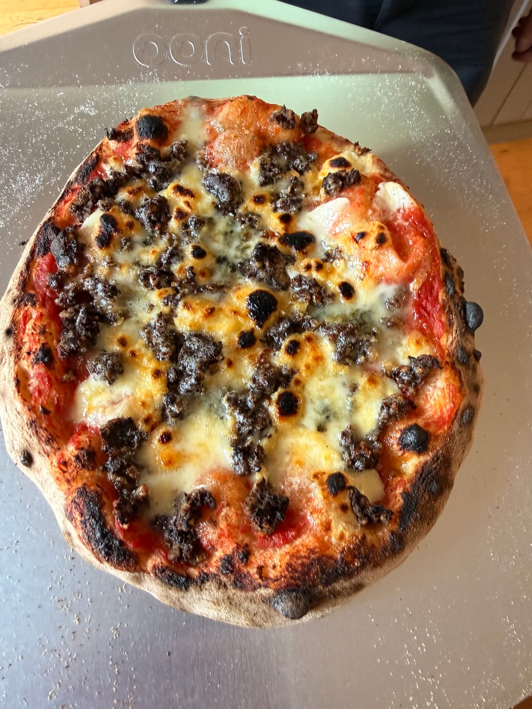 Customer photo review of Sourdough Pizza Dough Balls (Frozen)