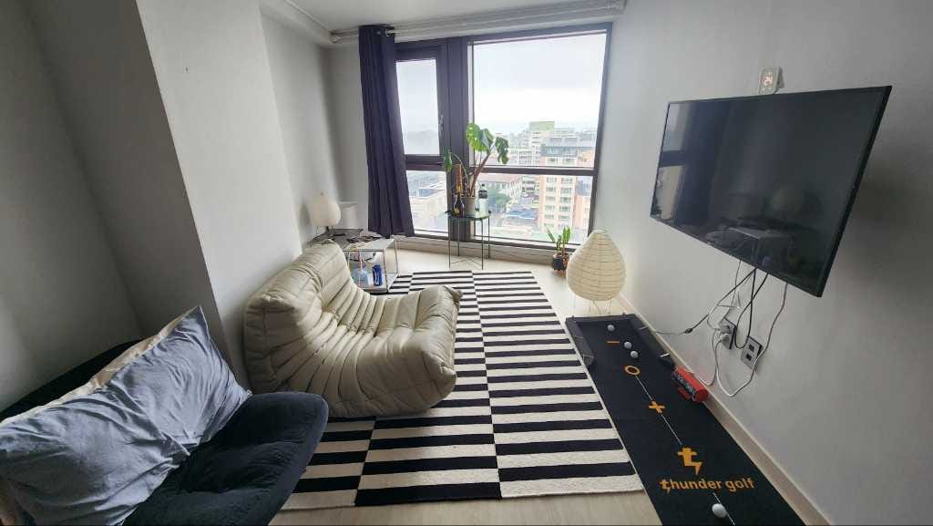 Customer photo review of TOGO FIRESIDE CHAIR - bean bag with removable cover