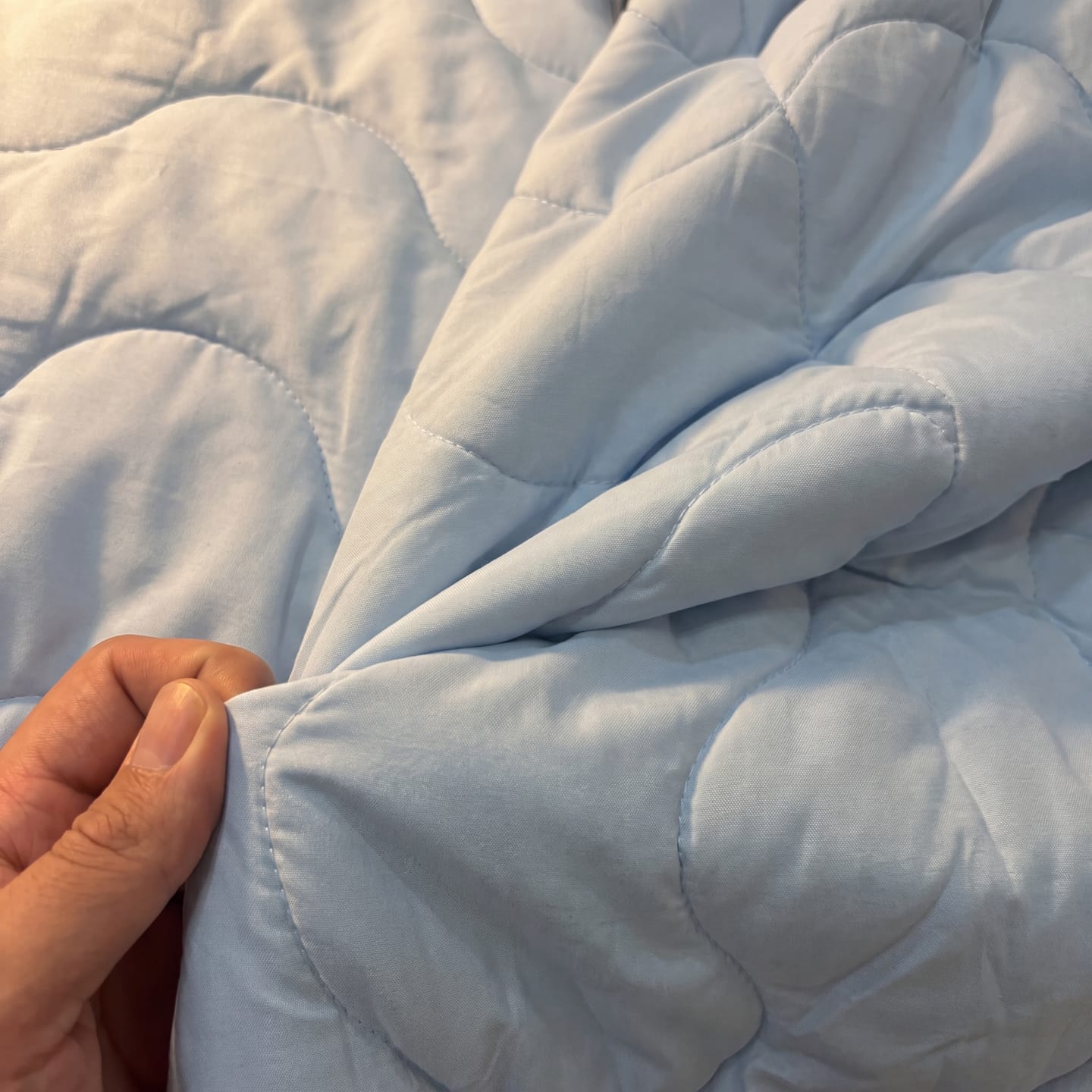 Customer photo review of MagicSleep® Decke – Kühlende Eisdecke für heiße Sommernächte