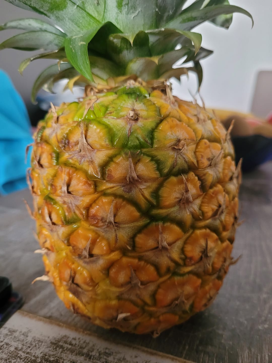 Customer photo review of Ananas Flugware reifgeerntet Aktionspreis %
