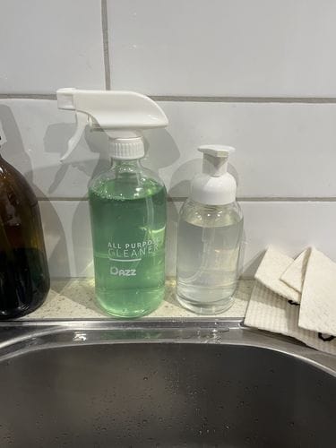 Customer photo review of Dazz Foaming Hand Soap Bundle
