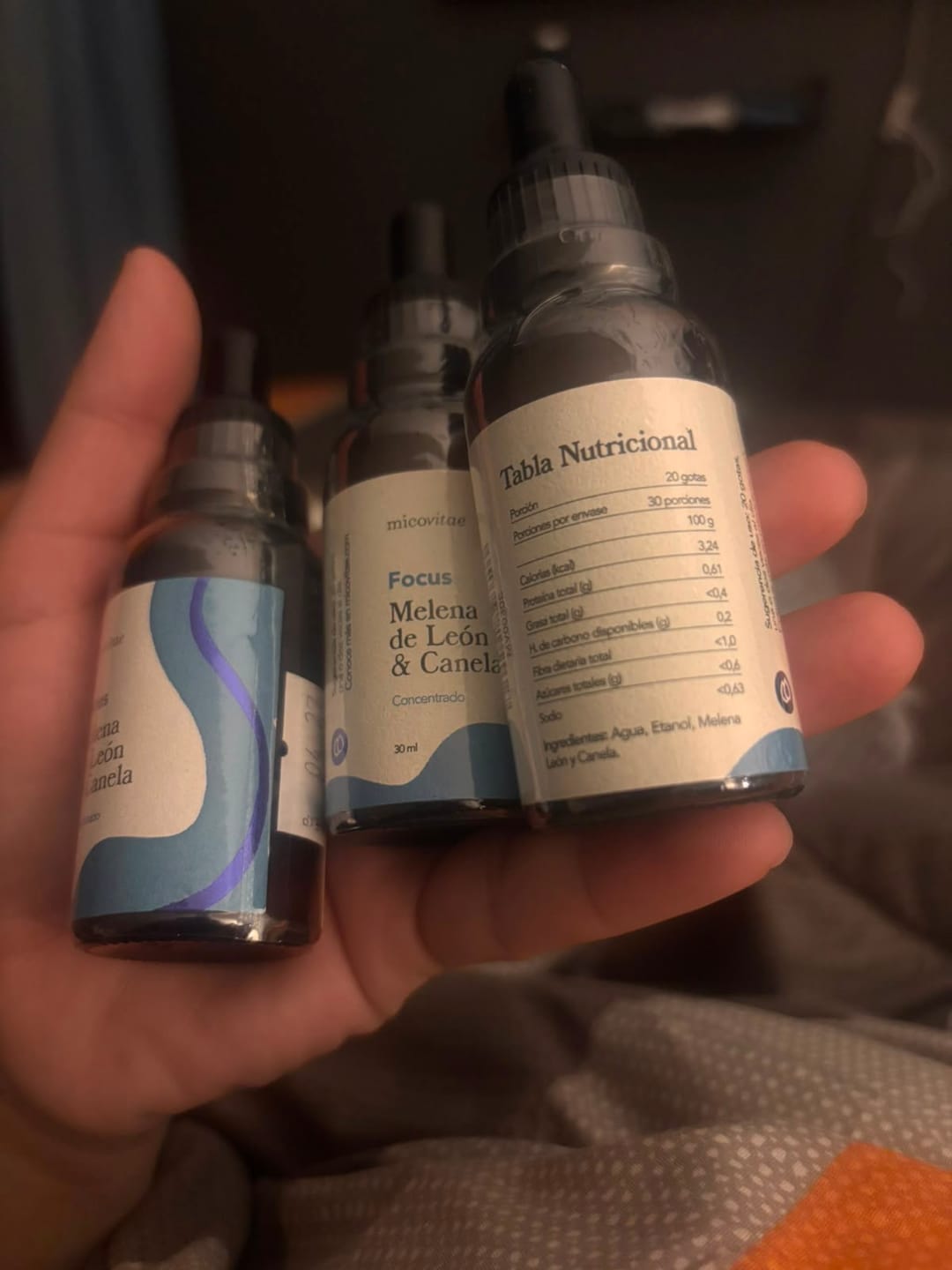 Customer photo review of Focus | Extracto de Melena de León