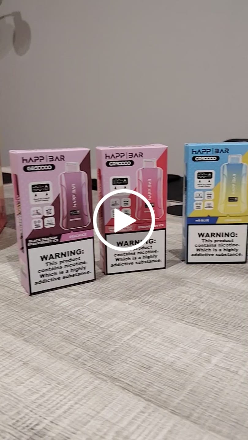 Customer video review of HAPP BAR GR50000 | 50k puffs Doble sabor