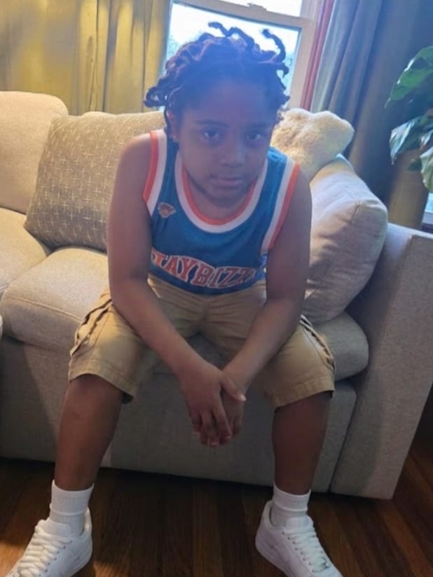 Customer photo review of Custom Blue Orange-White Authentic Throwback Basketball Jersey