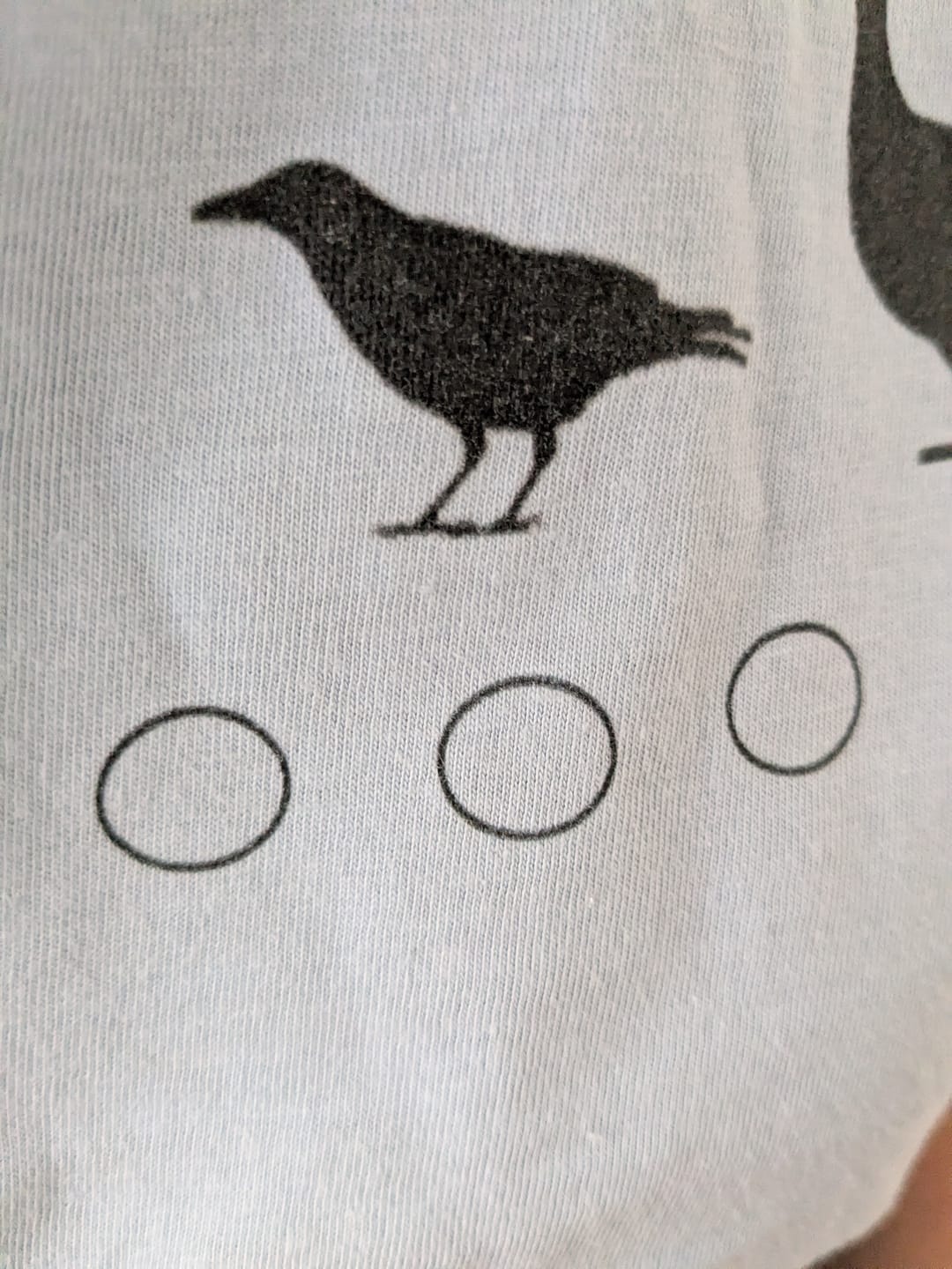 Customer photo review of Bird Size Women's Tee