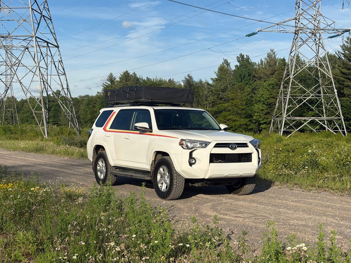Customer photo review of TOYOTA 4Runner 40th anniversary edition decals