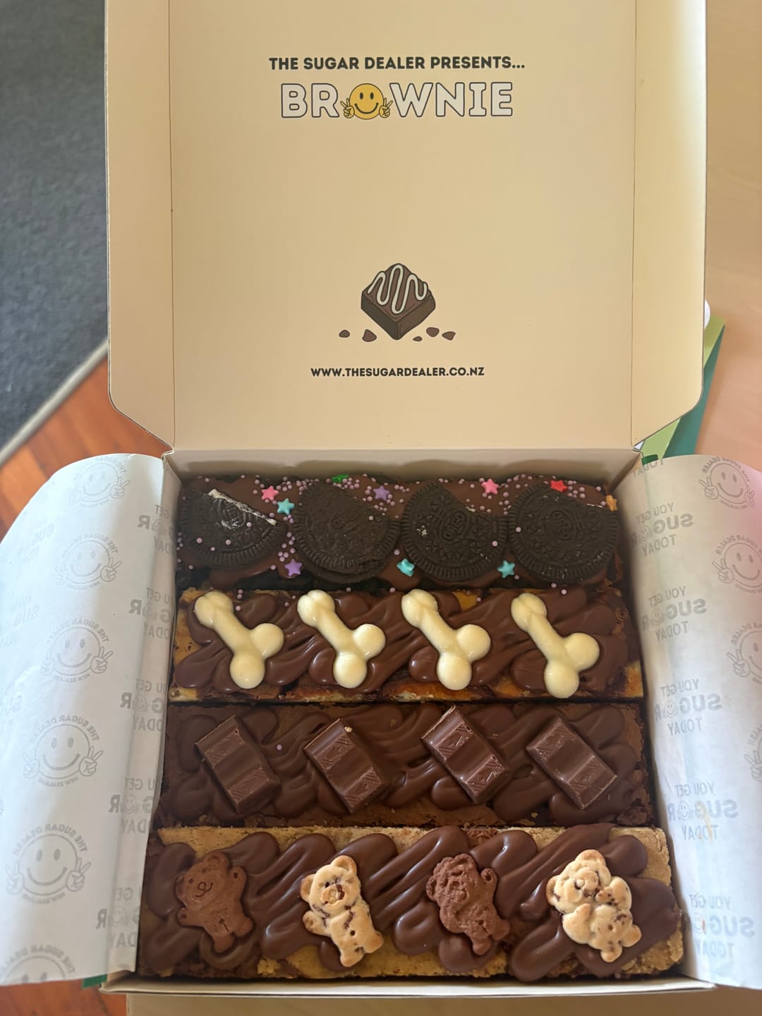 Customer photo review of Flavour sampler box