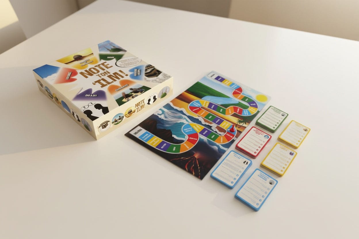 Customer photo review of NOTE TON 'ILM – Jeu de société