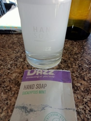 Customer photo review of Dazz Hand Soap [Refill Tablets]