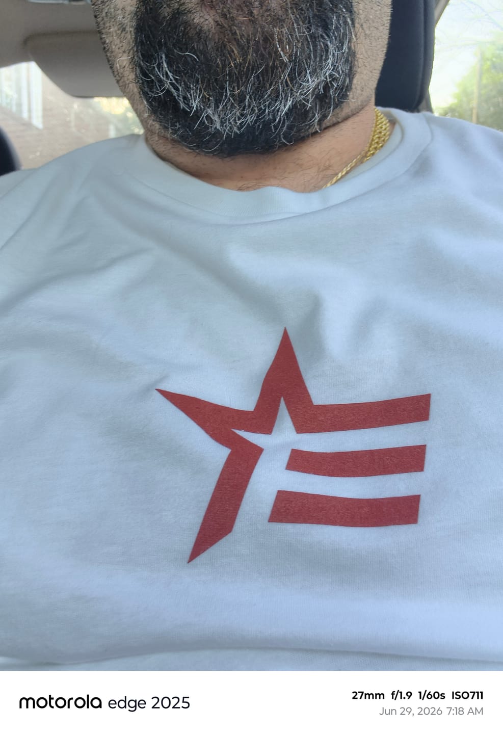 Customer photo review of Taste of Freedom Tee