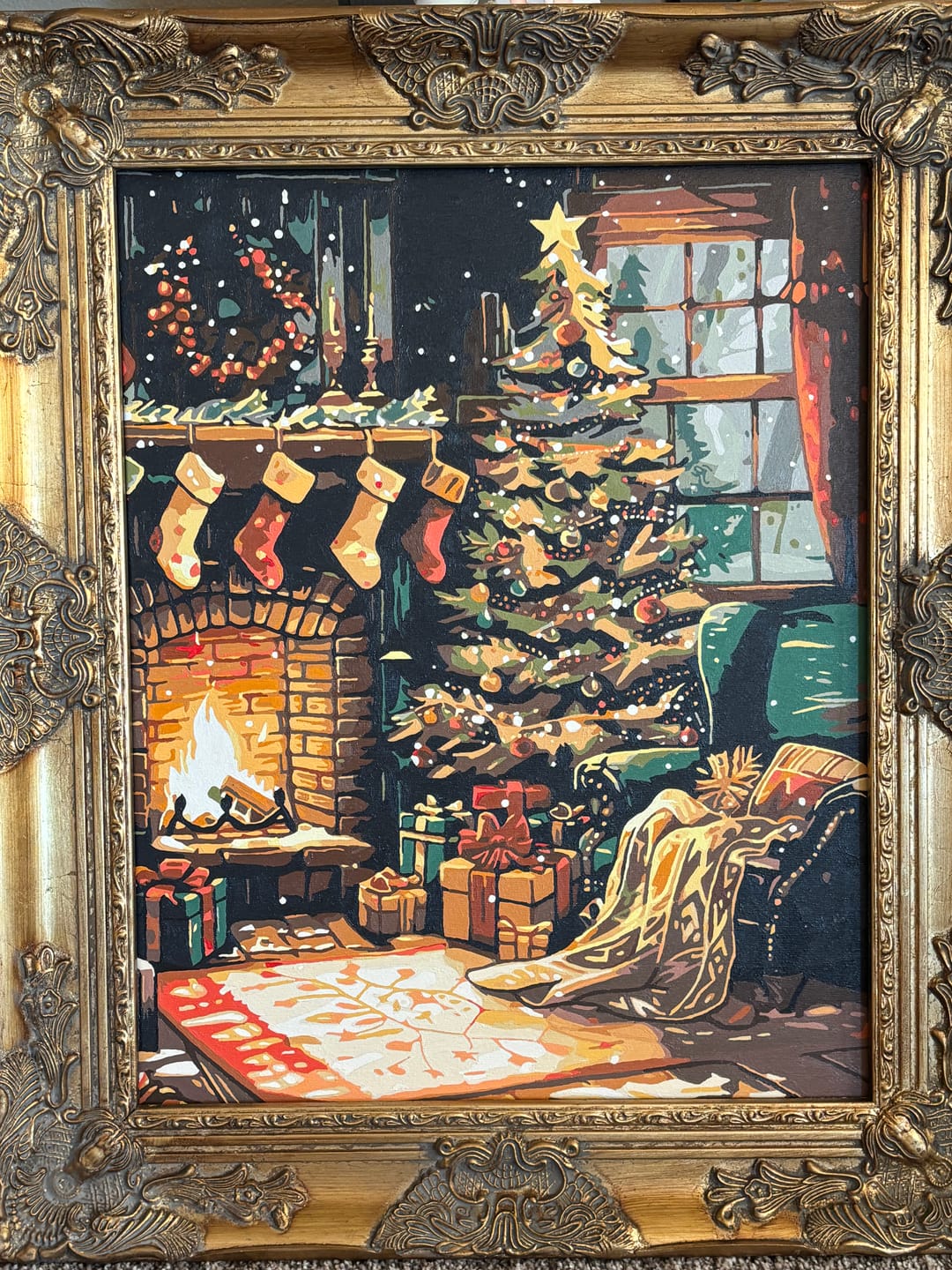 Customer photo review of Cozy Snowfall