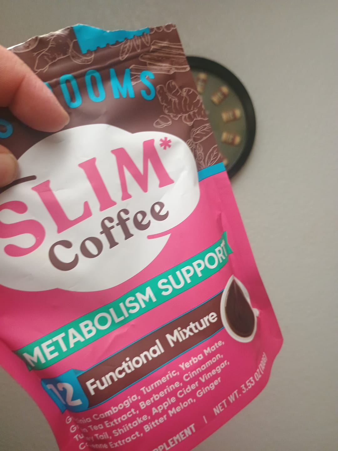 Customer photo review of Slim Mushroom Coffee - 40 Servings