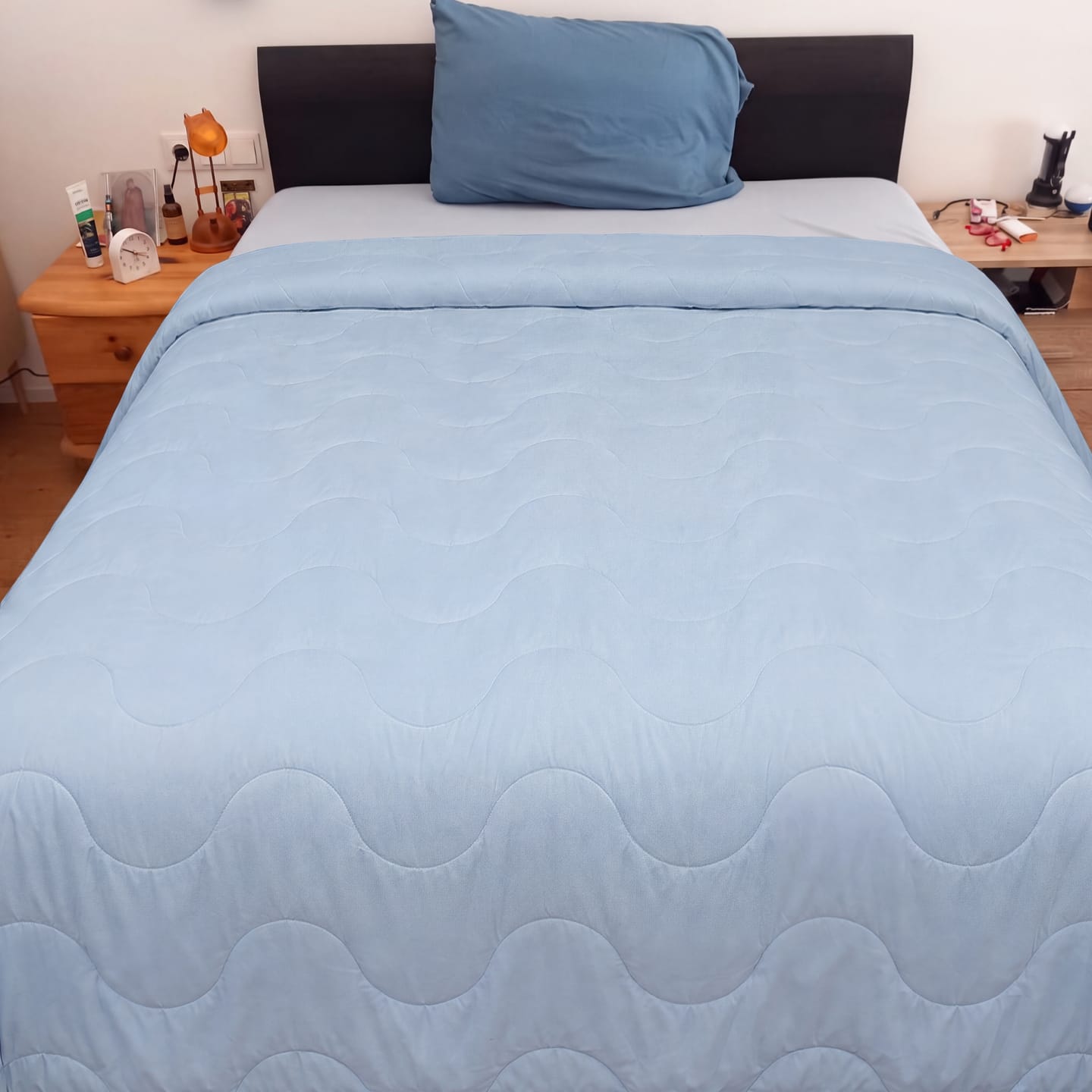 Customer photo review of MagicSleep® Decke – Kühlende Eisdecke für heiße Sommernächte