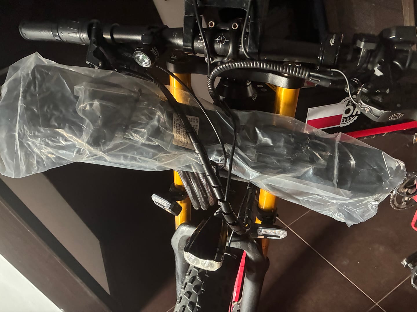 Customer photo review of Bicycle Front Rear Mudguard