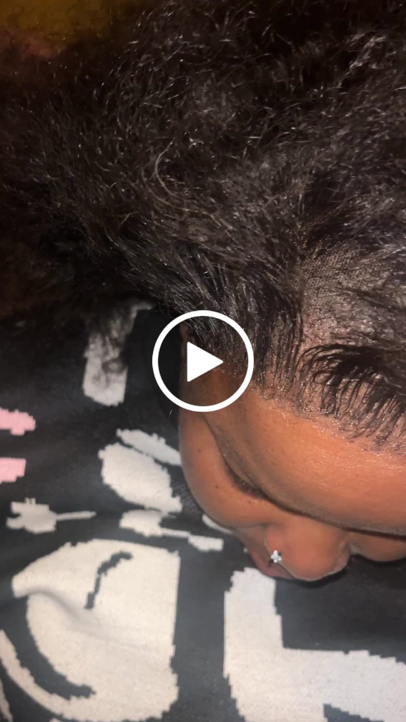 Customer video review of Ultimate Extra Hold Lace Glue (Waterproof, Invisible Bond)