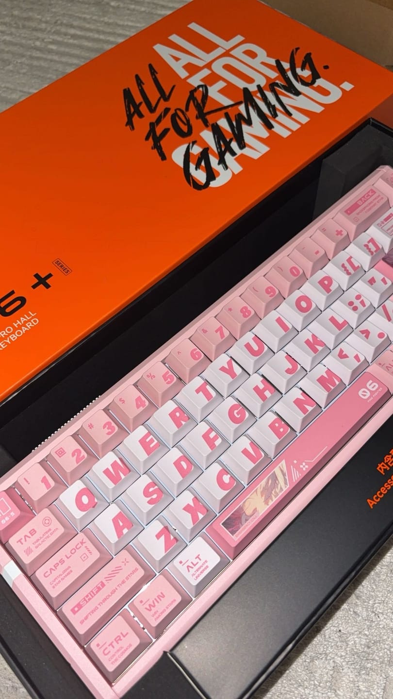 Customer photo review of ATK RS6+ Alüminyum Klavye (Manyetik Switch / HE)