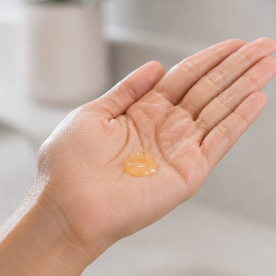Customer photo review of Green Tea Balancing Cleanser