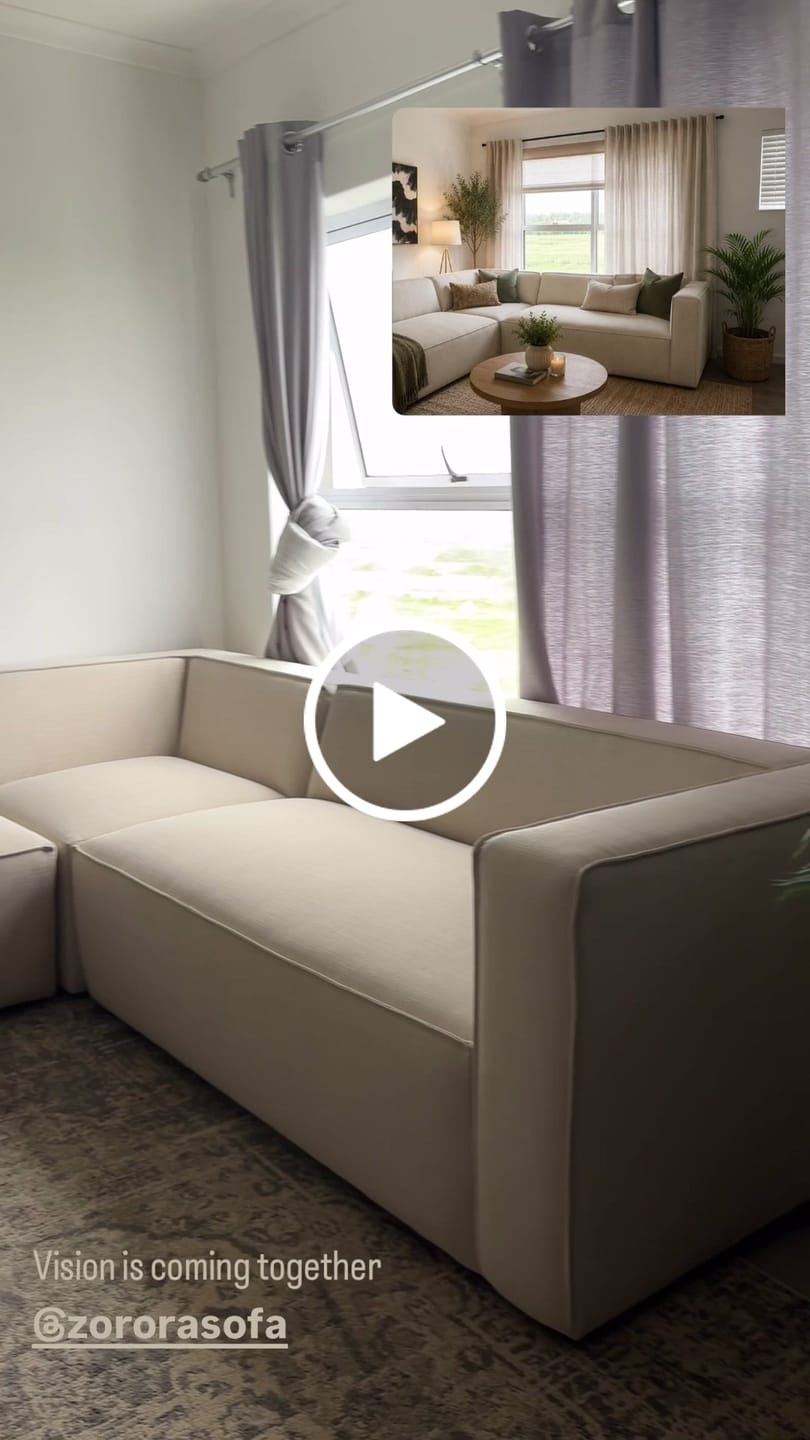 Customer video review of Zola Corner Set Medium