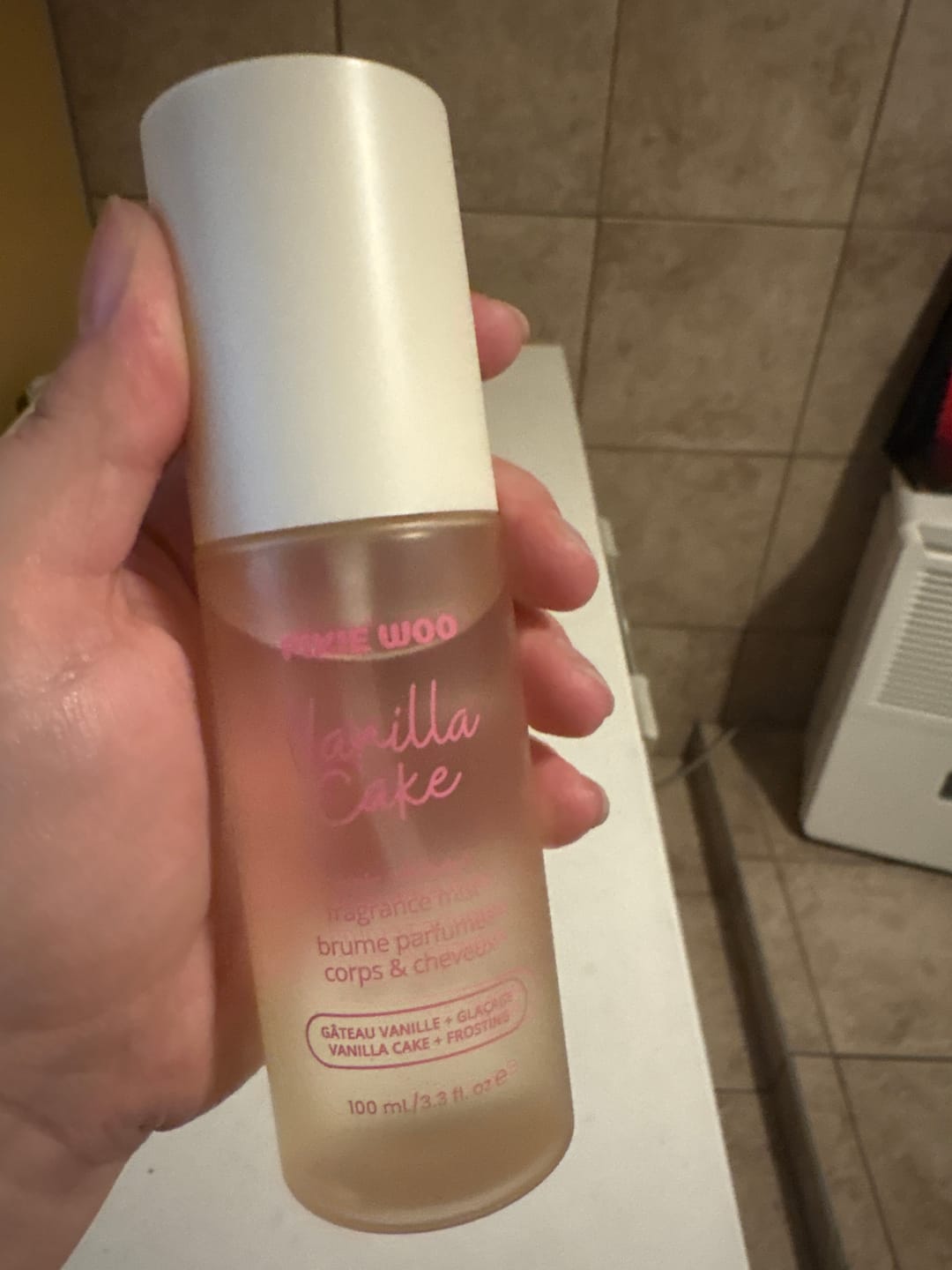 Customer photo review of Hair & Body Mist - Vanilla Cake Edition