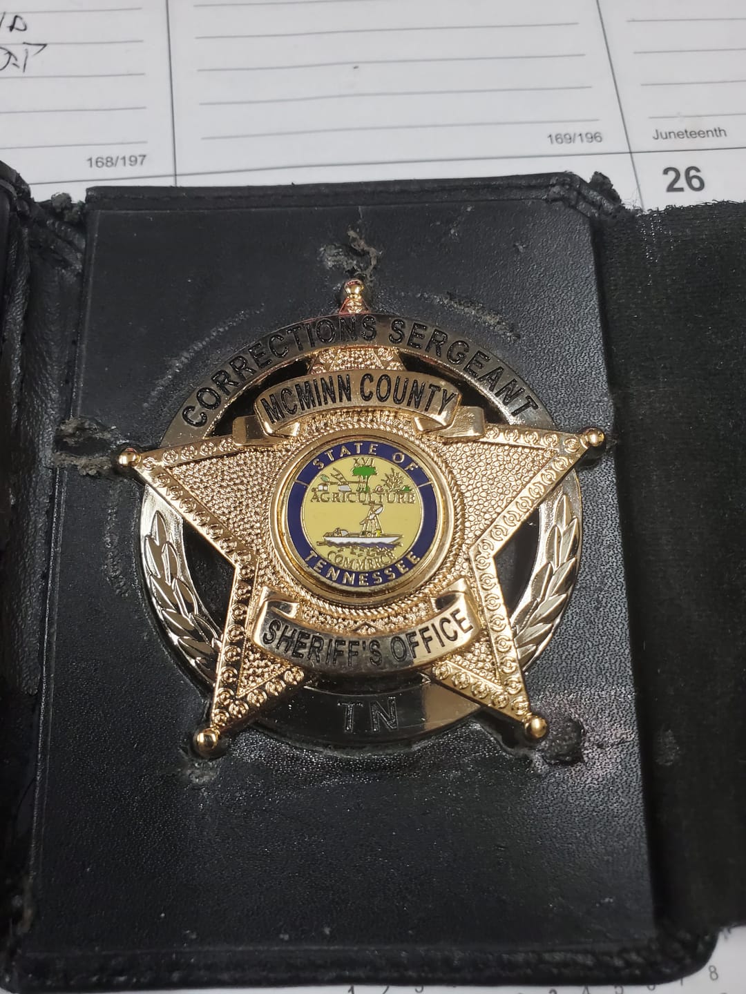 Customer photo review of Customizable Badge BA43