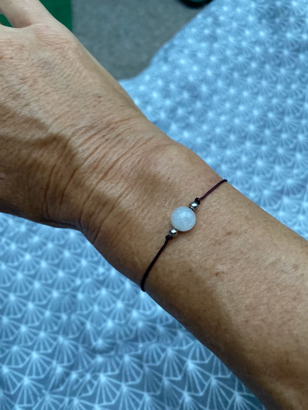 Customer photo review of Mondstein Armband - Naturband