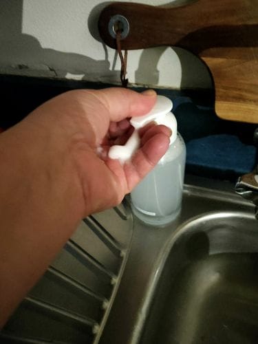Customer photo review of Dazz Foaming Hand Soap Bundle