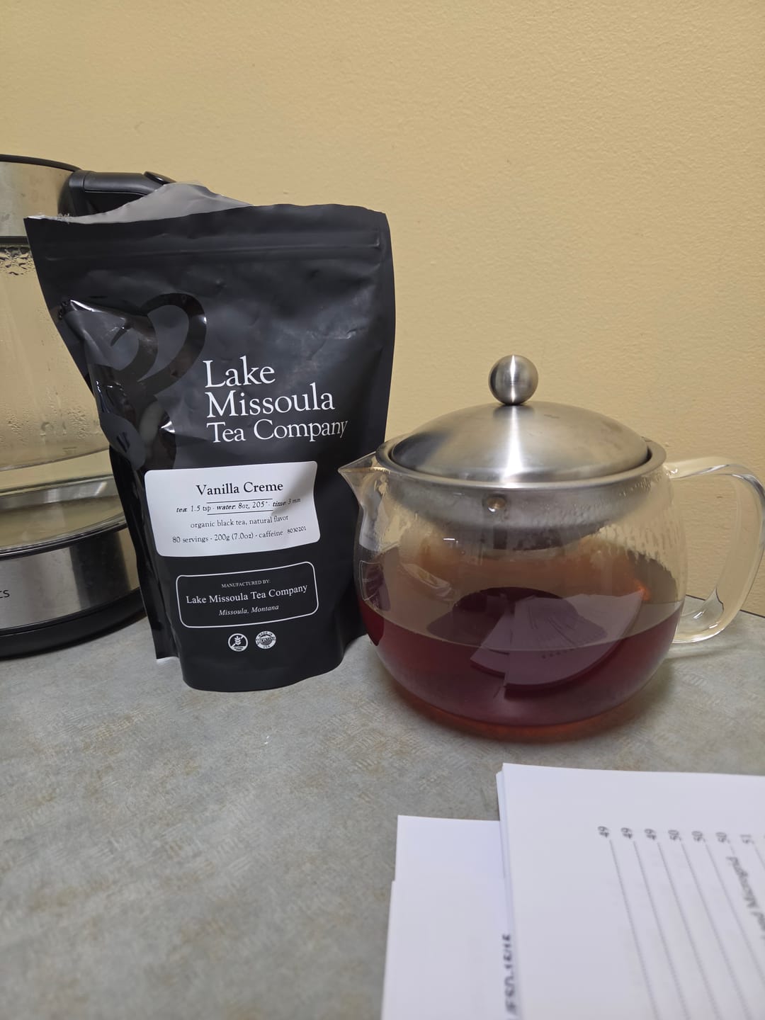 Customer photo review of Vanilla Crème