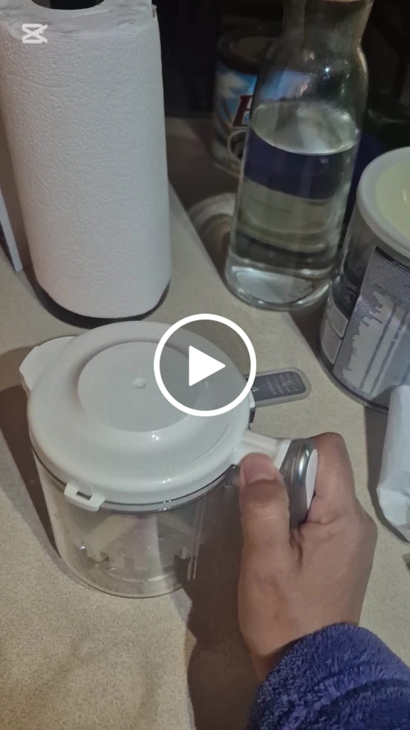 Customer video review of Procesadora de alimentos Multifuncional