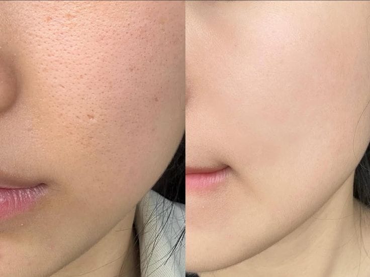 Customer photo review of Dermive Hydrating Serum
