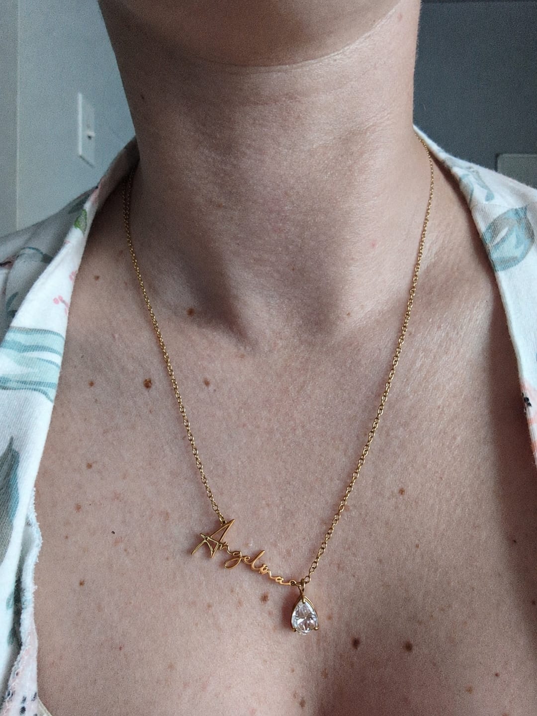 Customer photo review of Lucce Signature Necklace