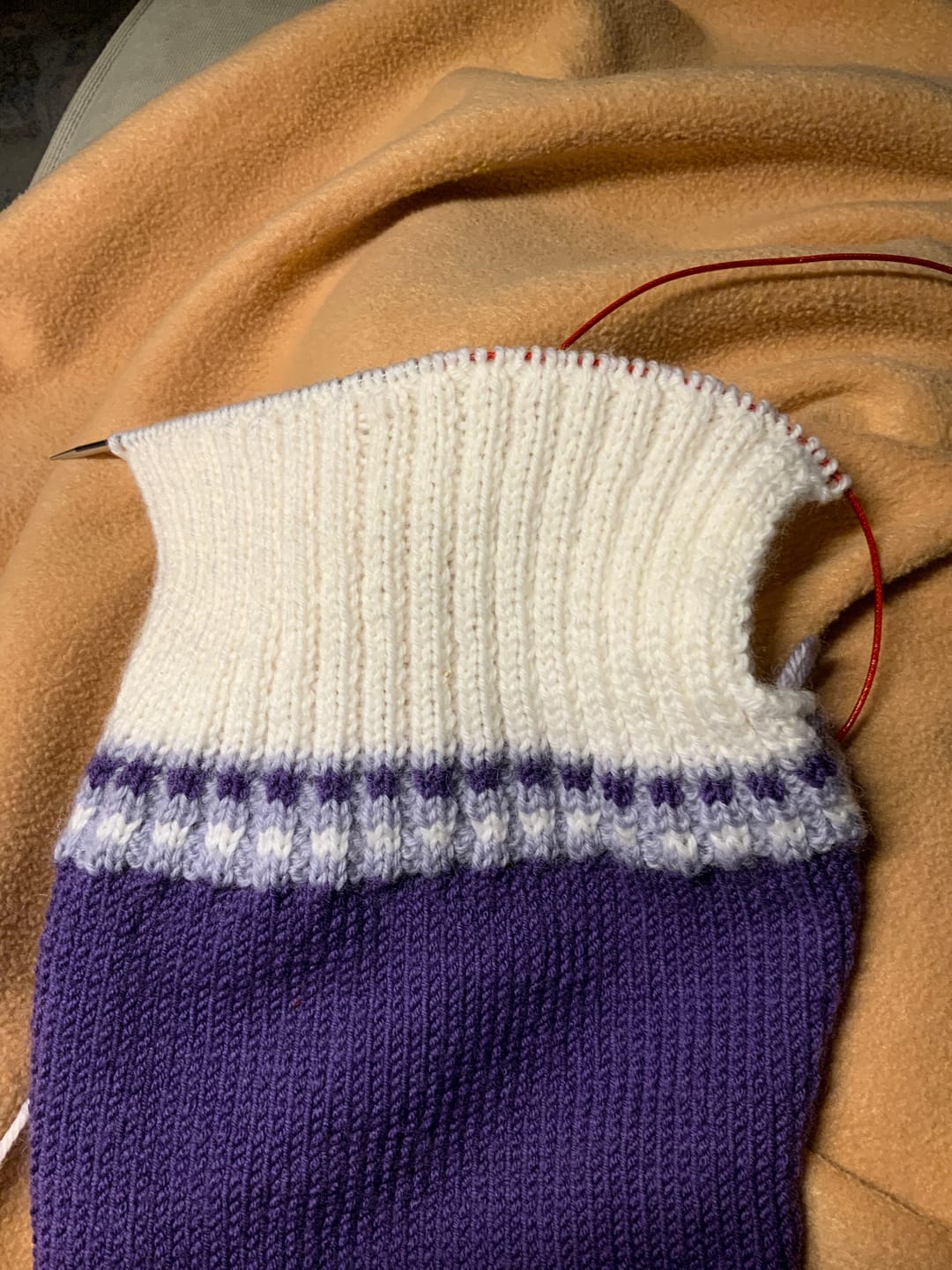 Customer photo review of Merino Magic 8 ply - Heirloom
