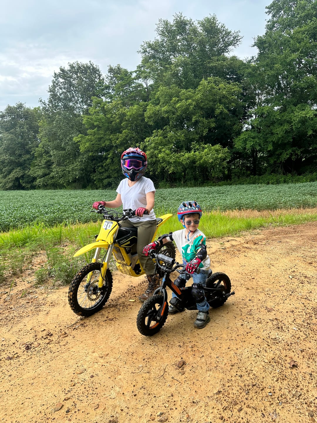Customer photo review of T500-V58 Electric Dirt Bike