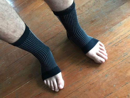 Customer photo review of SILIX NeuroSoothe Socks