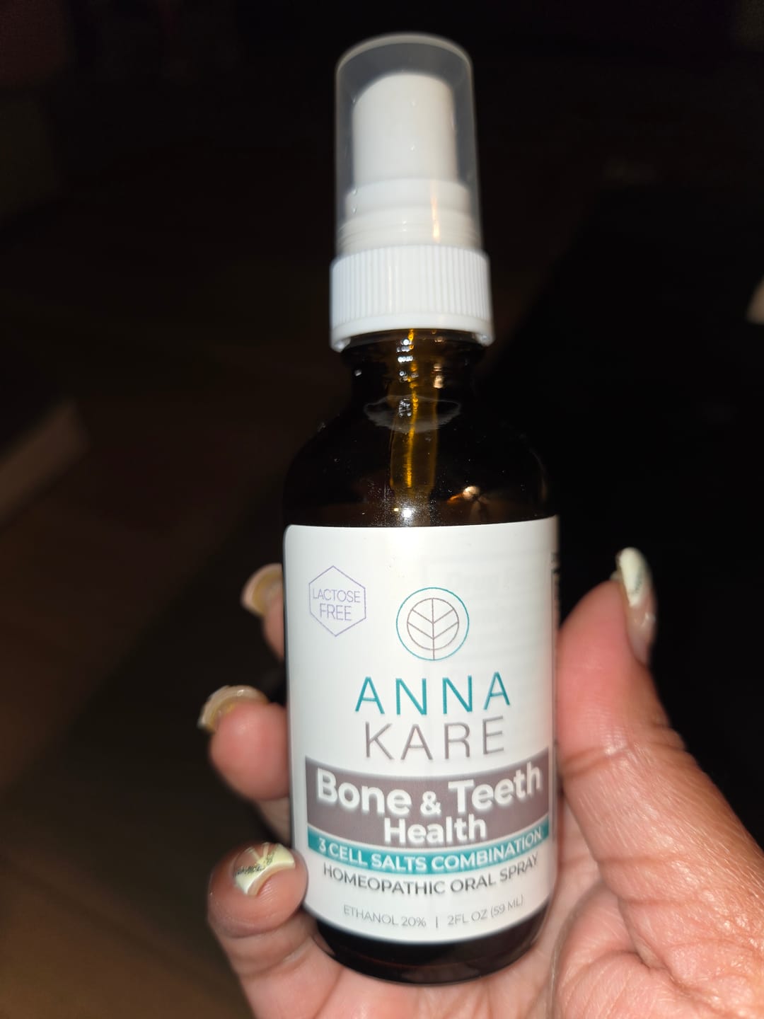 Customer photo review of Bone & Teeth Health Cell Salts - 60 ml