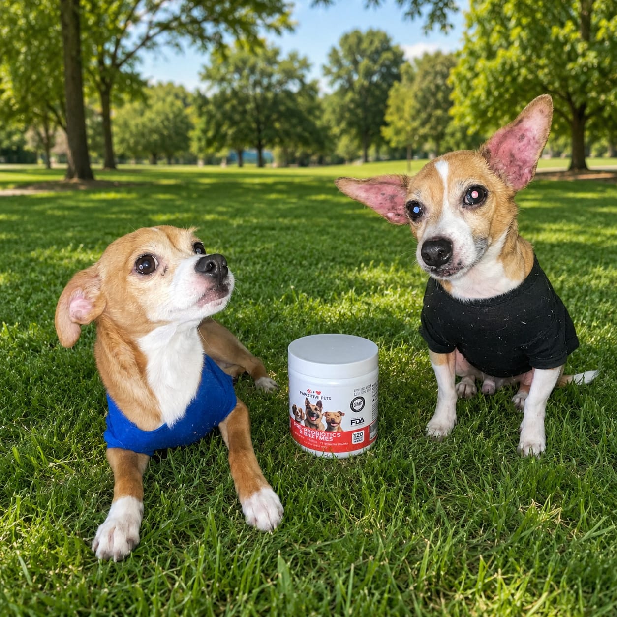 Customer photo review of Pre+Probiotics for Dogs Digestive Health – 120 Soft Chews