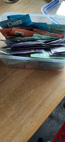 Customer photo review of Dazz Bathroom Cleaner [Refill Tablets]