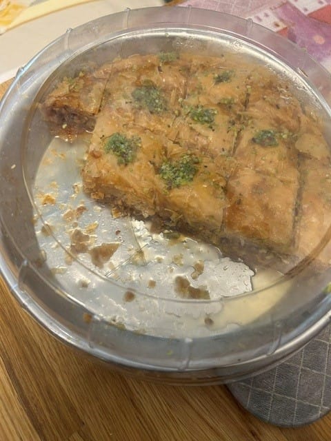 Customer photo review of Baklavadaki Bites – Authentic Greek Mini Baklava (800g) | Fresh from Athens
