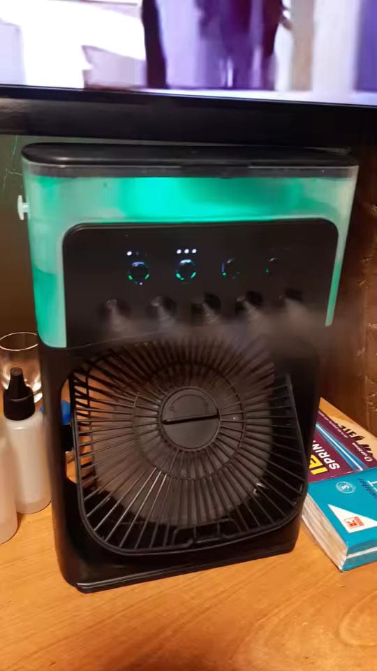 Customer photo review of ClimaFlow™ – Ventilateur Rafraîchissant 3-en-1 Portable