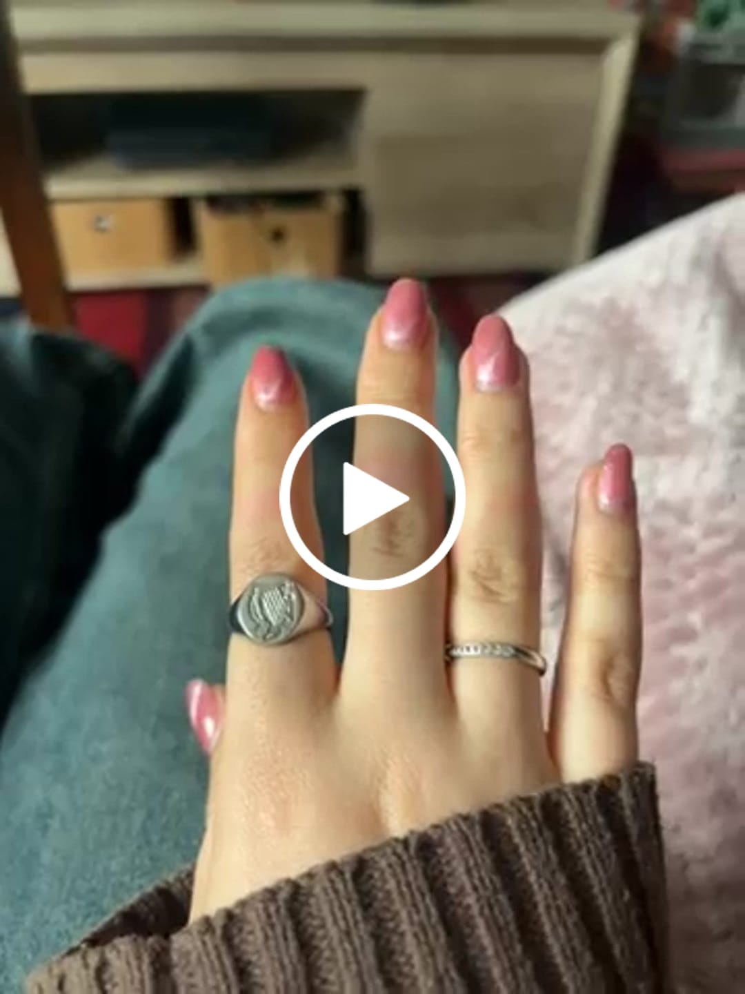Customer video review of Harp Signet Ring