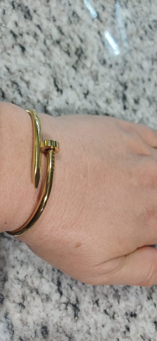 Customer photo review of Bracciale Chiodo rigido
