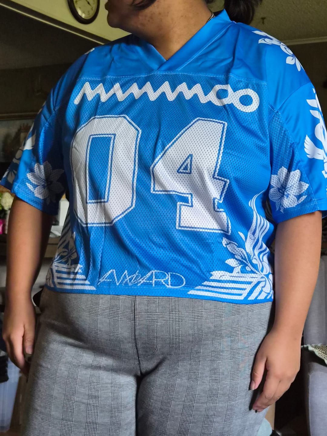Customer photo review of Floral Mamamoo 4ward World Tour Mixed Mesh Jersey