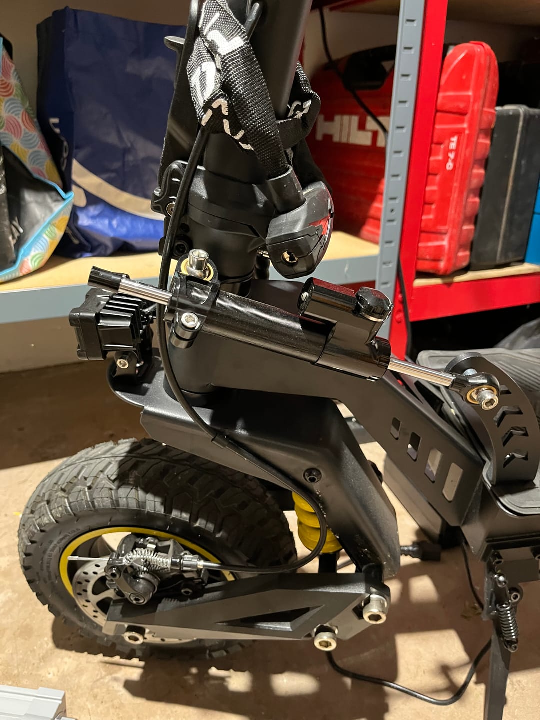 Customer photo review of T10 Steering Damper